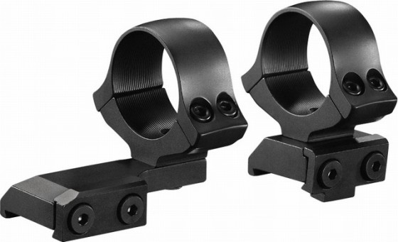 Кольца раздельные KOZAP CZ550 с выносом D30мм BH17.8 (No.13) средние