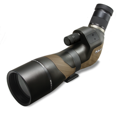 Зрительная труба Burris Spotter Signature HD 20-60x85с наклонным окуляром,черно-коричневая (300102)